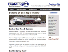 Tablet Screenshot of building21.com